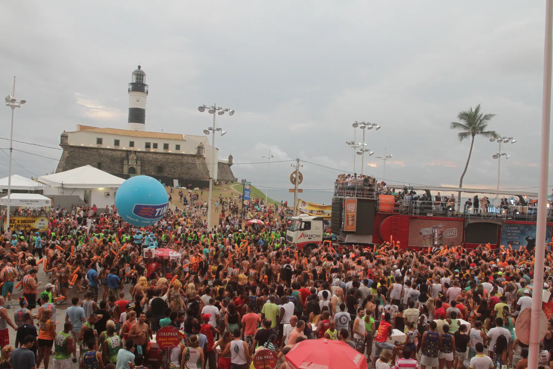 Circuito Barra–Ondina em edição anterior do Carnaval de Salvador