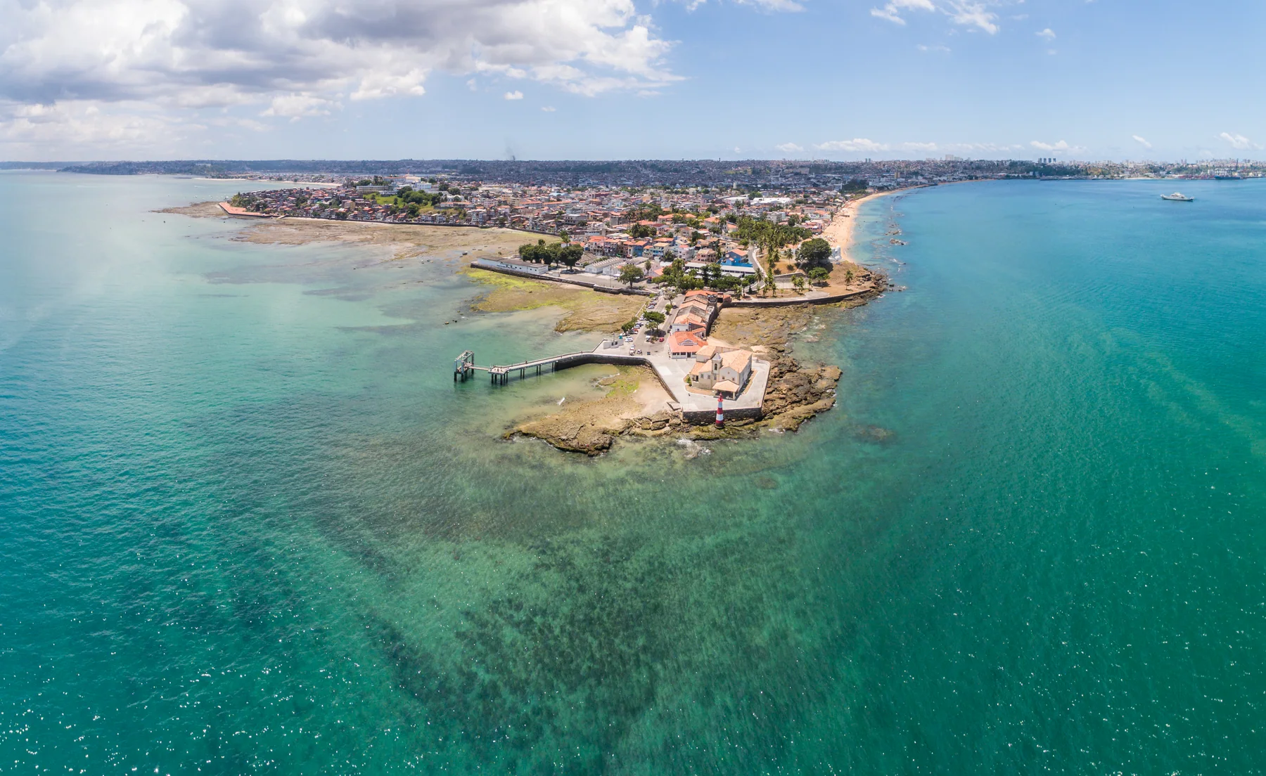 Ponta de Humaitá e Baía de Todos-os-Santos em 2018
