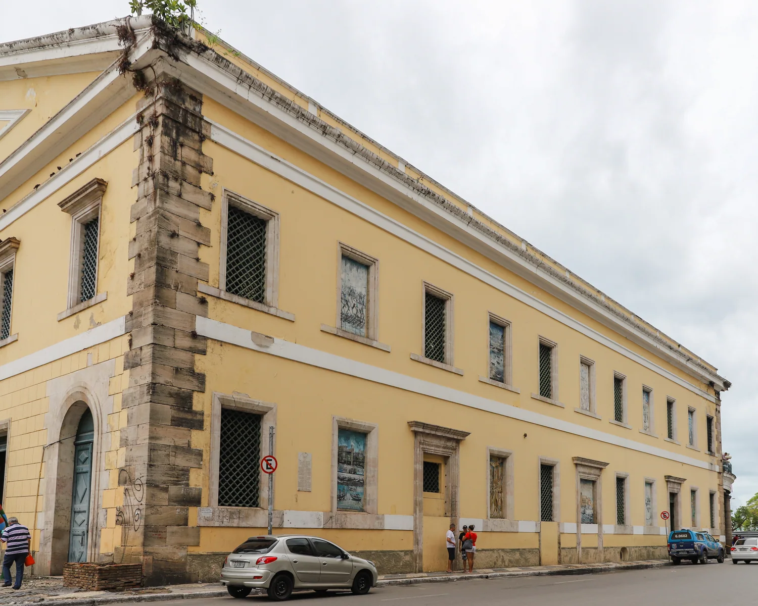 Fachada do Mercado Modelo em 2019